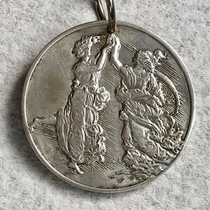 Leonardi Academia Dancing Maidens Sterling Pendant
